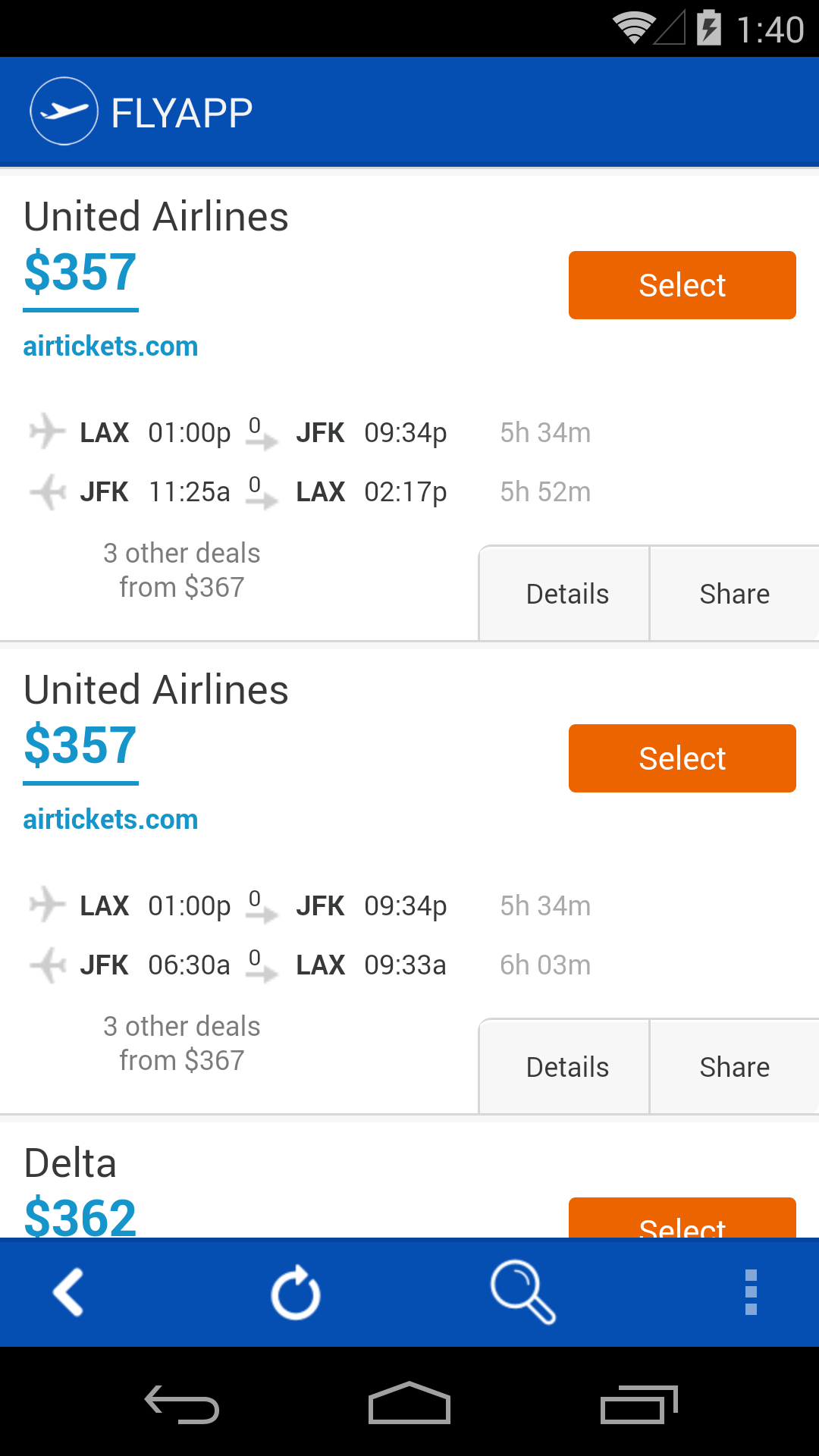 FLYAPP - Die Beste Flugsuchmaschine:Amazon.de:Appstore for Android